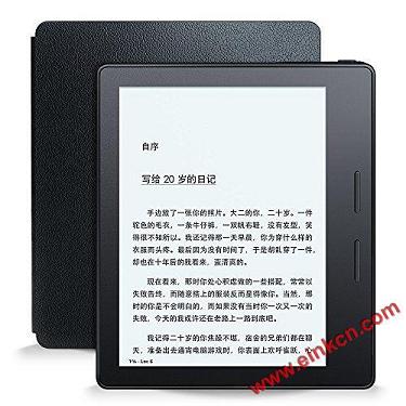 全新Kindle Oasis电子书阅读器：轻薄机身，配合皮质充电保护套可续航长达数月，300ppi超清电子墨水屏