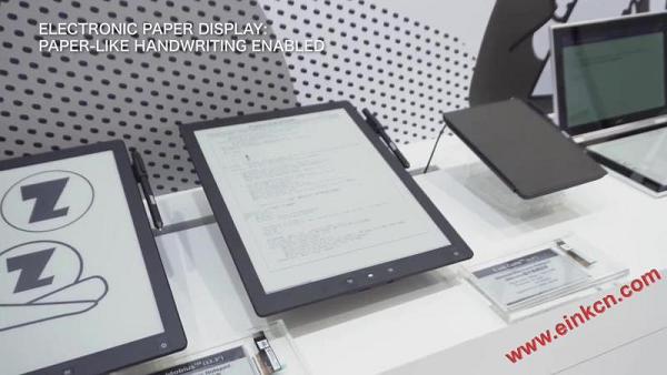 E Ink 元太科技于”智慧顯示與觸控展”盛大展出電子紙全系列應用