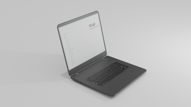 Modos introduce new E Ink Paper Laptop prototypes, Monitor, and development board 电子墨水 电子纸 电子墨水屏 EINK 墨水屏 eink 水墨屏 川奇光电 laptop 第1张