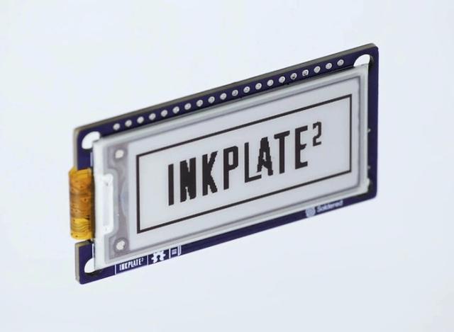 Inkplate 2 Arduino 兼容迷你电子纸显示器